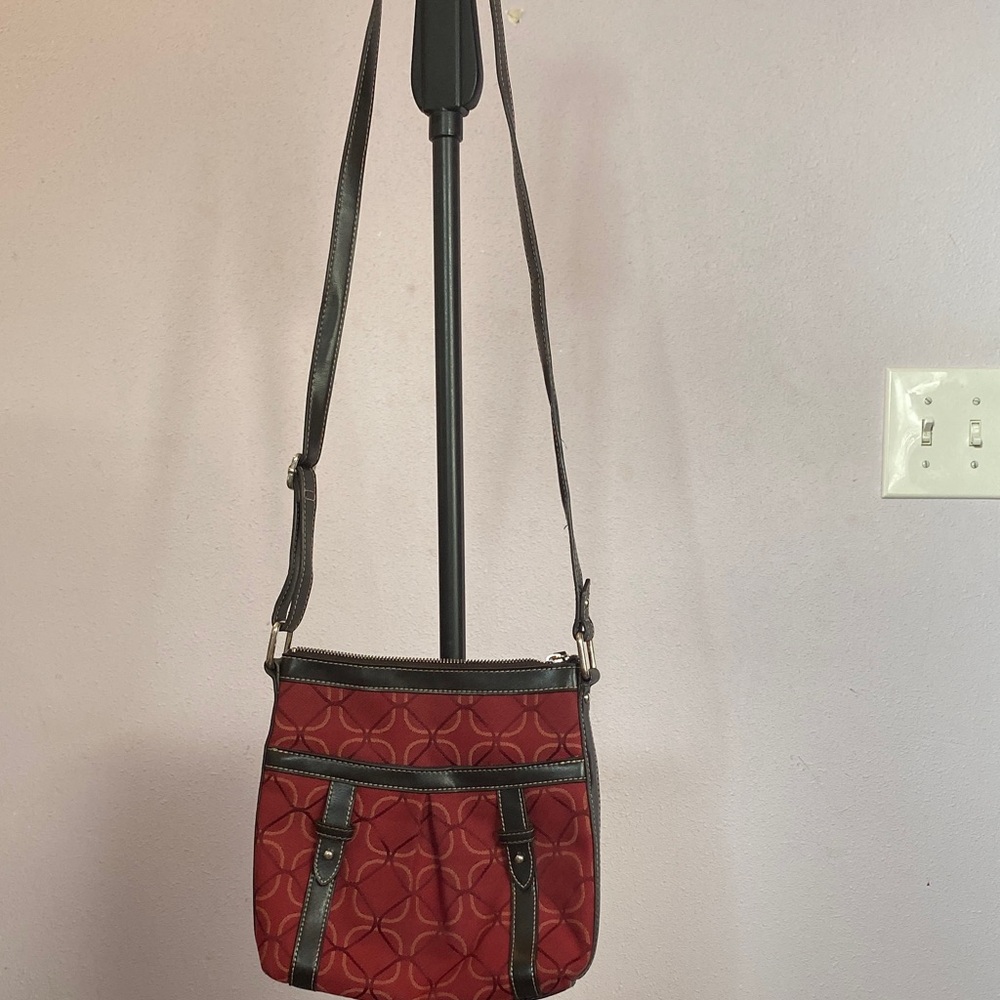 Nine West Stylish Red Crossbody Bag
